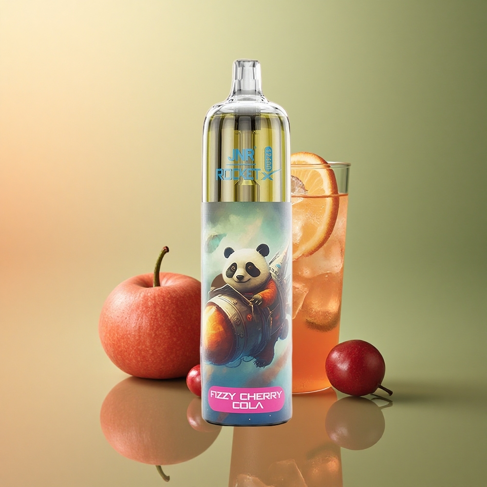 JNR Rocket-X 12400 Cola Cerise Pétillante avec Lumières RGB et Batterie 850mAh
