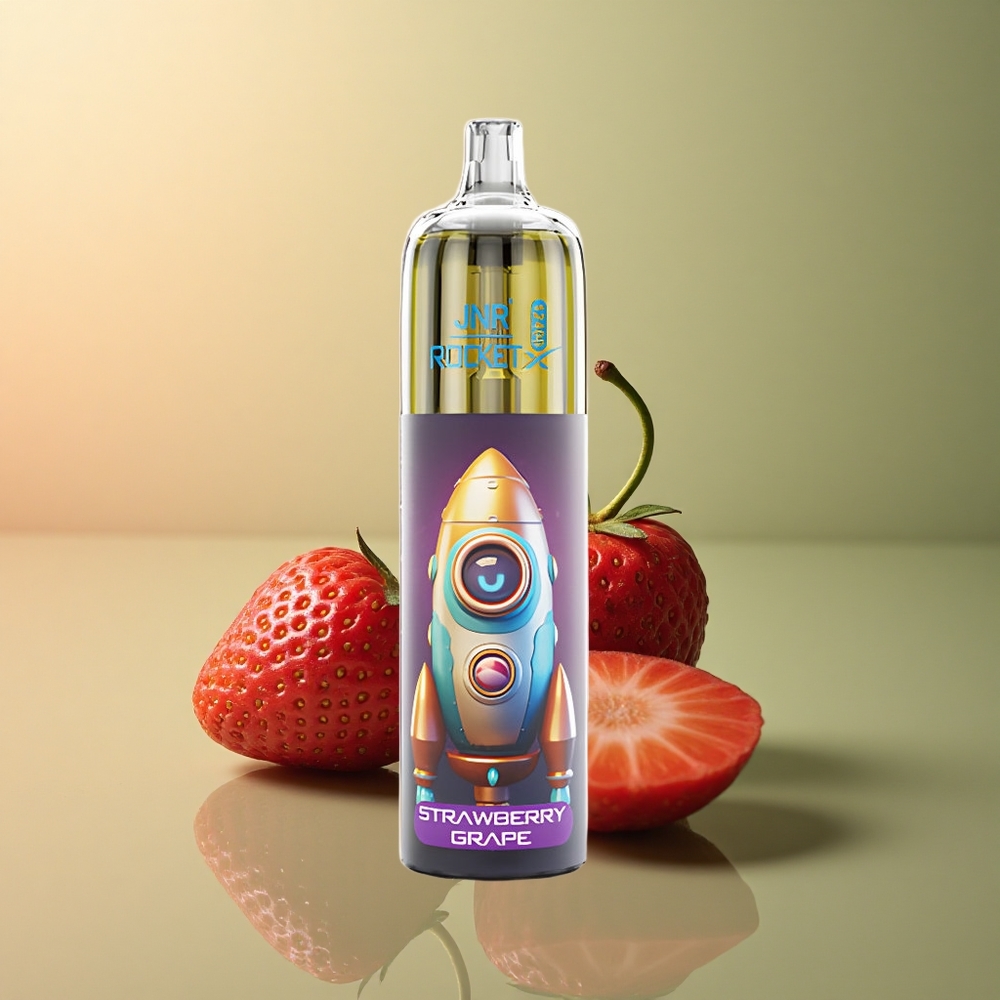 JNR Rocket-X 12400 Fraise Raisin à Airflow Réglable et 850mAh