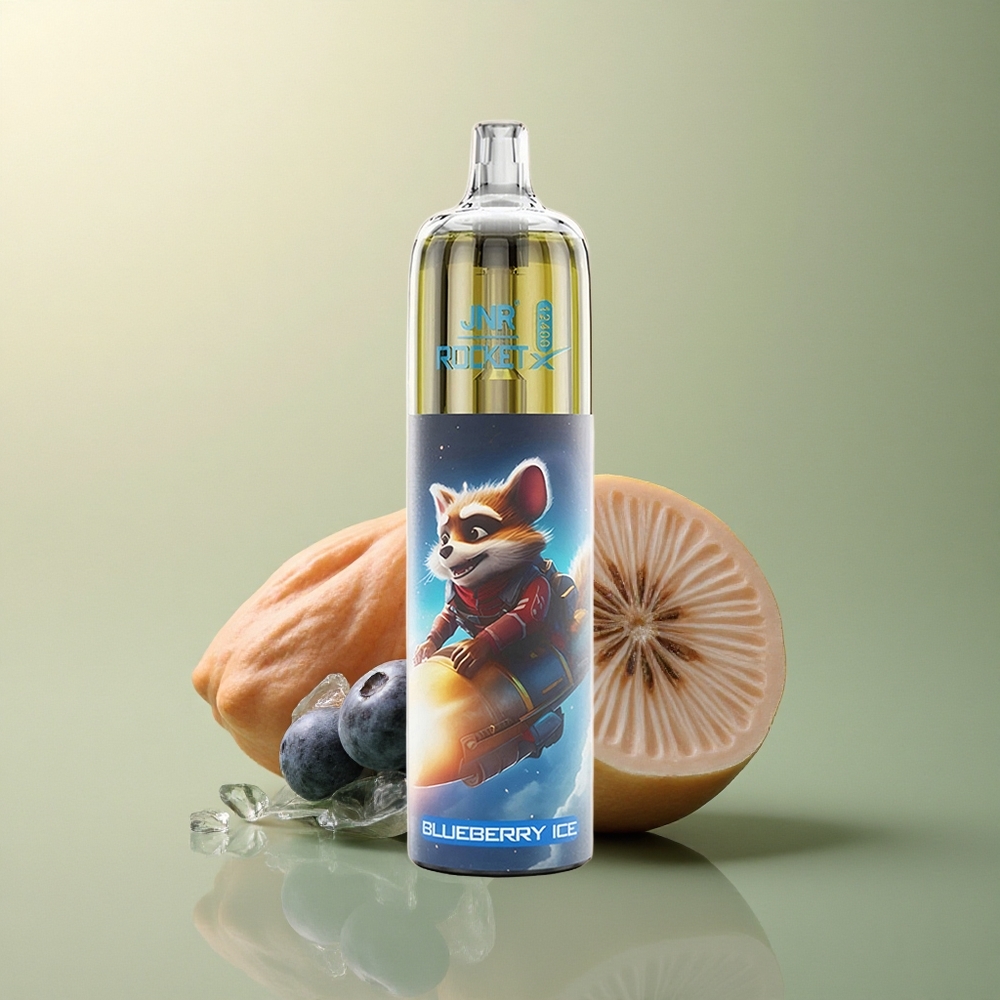 JNR Rocket-X 12400 Glace Myrtille Airflow Réglable 850mAh