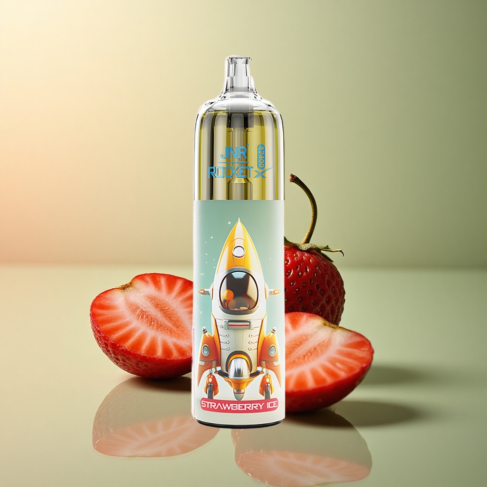 JNR Rocket-X 12400 Glace à la Fraise avec 850mAh et 25ml