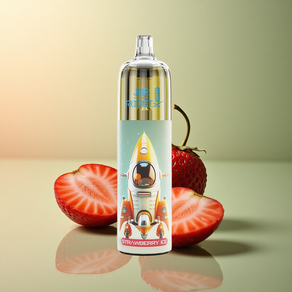 JNR Rocket-X 12400 Glace à la Fraise avec 850mAh et 25ml