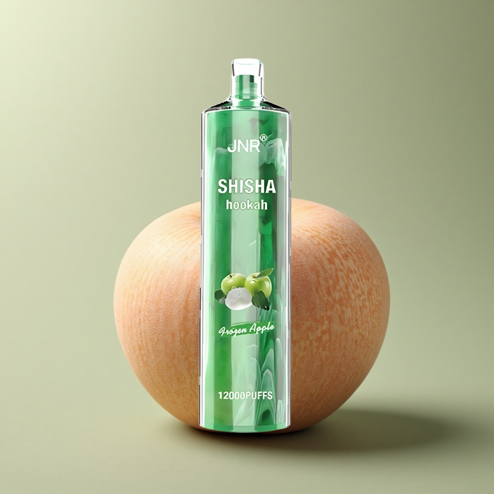 JNR Shisha Hookah 12000 Pomme Glacée 750mAh 24ml 0.6 Ohm