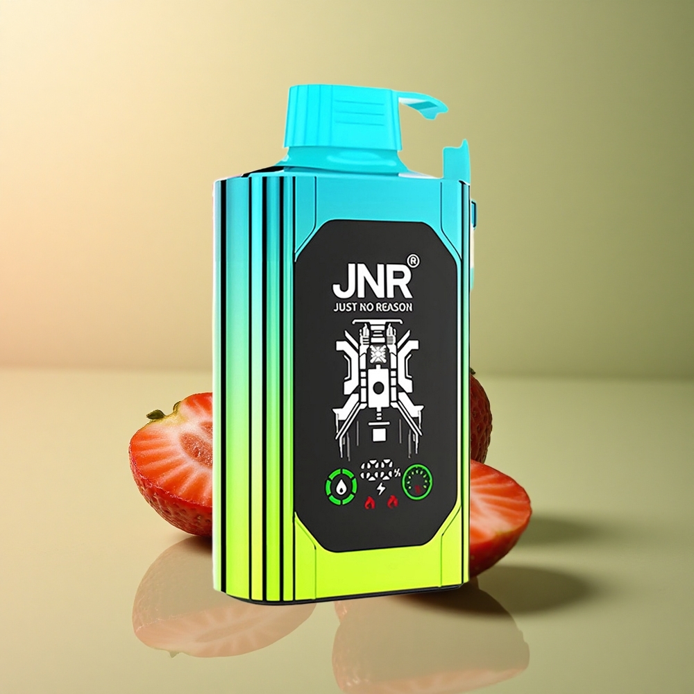 JNR Shisha Hookah Box 20500 Fraise Kiwi 1000mAh Dual Mesh 25ml Nicotine 0%2%5%