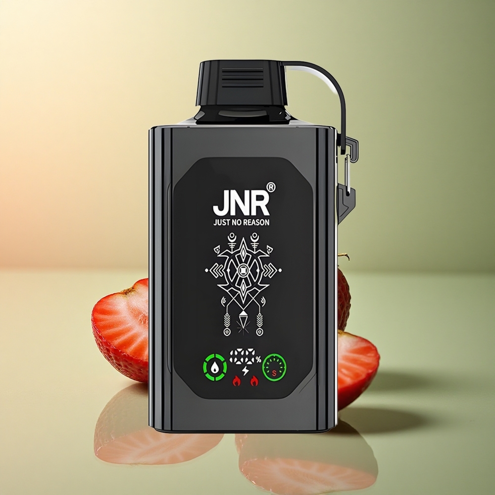 JNR Shisha Hookah Box 20500 Glace à la Fraise 25ml 1000mAh Dual Mesh