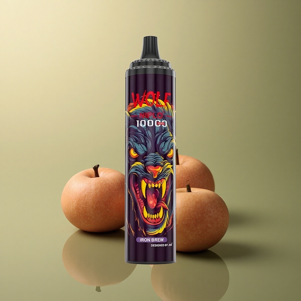 JNR Wolf Niplo 10000 Fer à Brasser avec 20ml et 5% nicotine