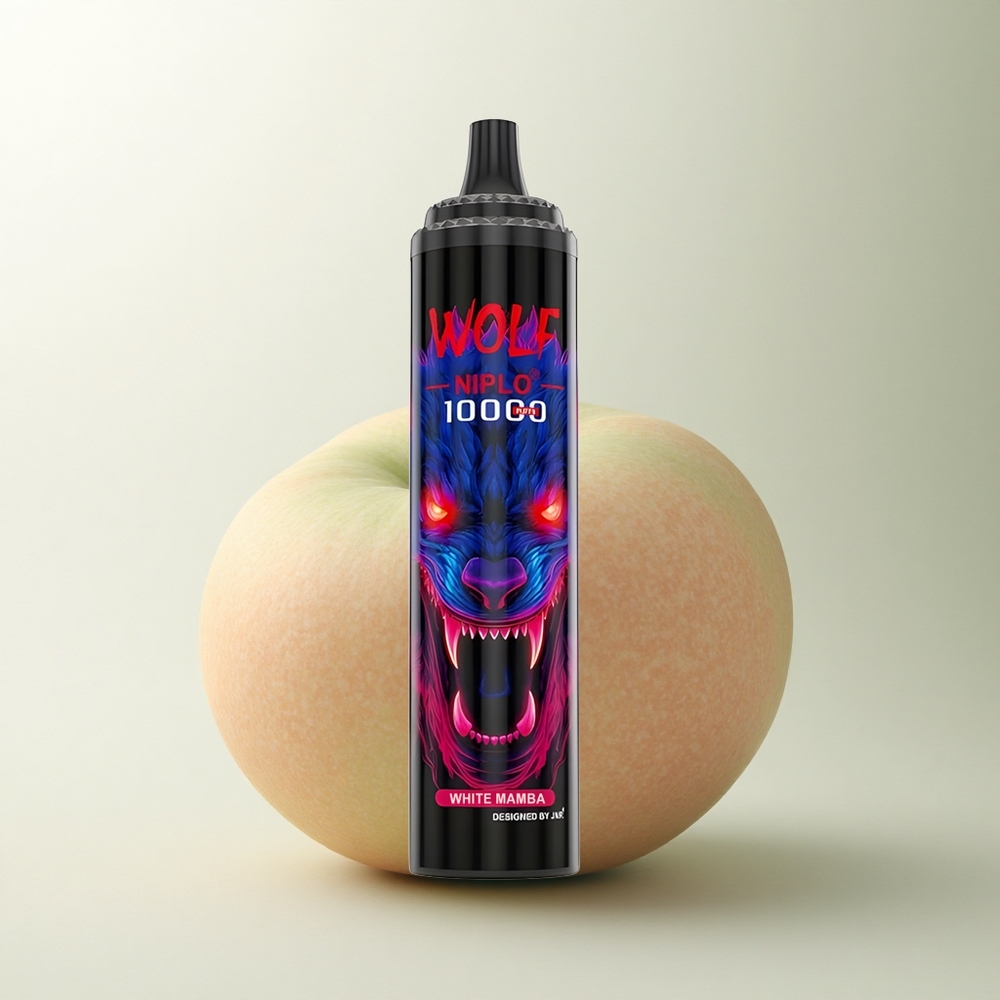 JNR Wolf Niplo 10000 La Mamba Blanche 20ml 5% nicotine 650mAh