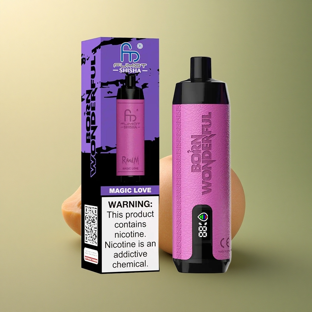 RandM Fumot Shisha 10000 Puffs Amour Magique avec 18ml et 850 mAh