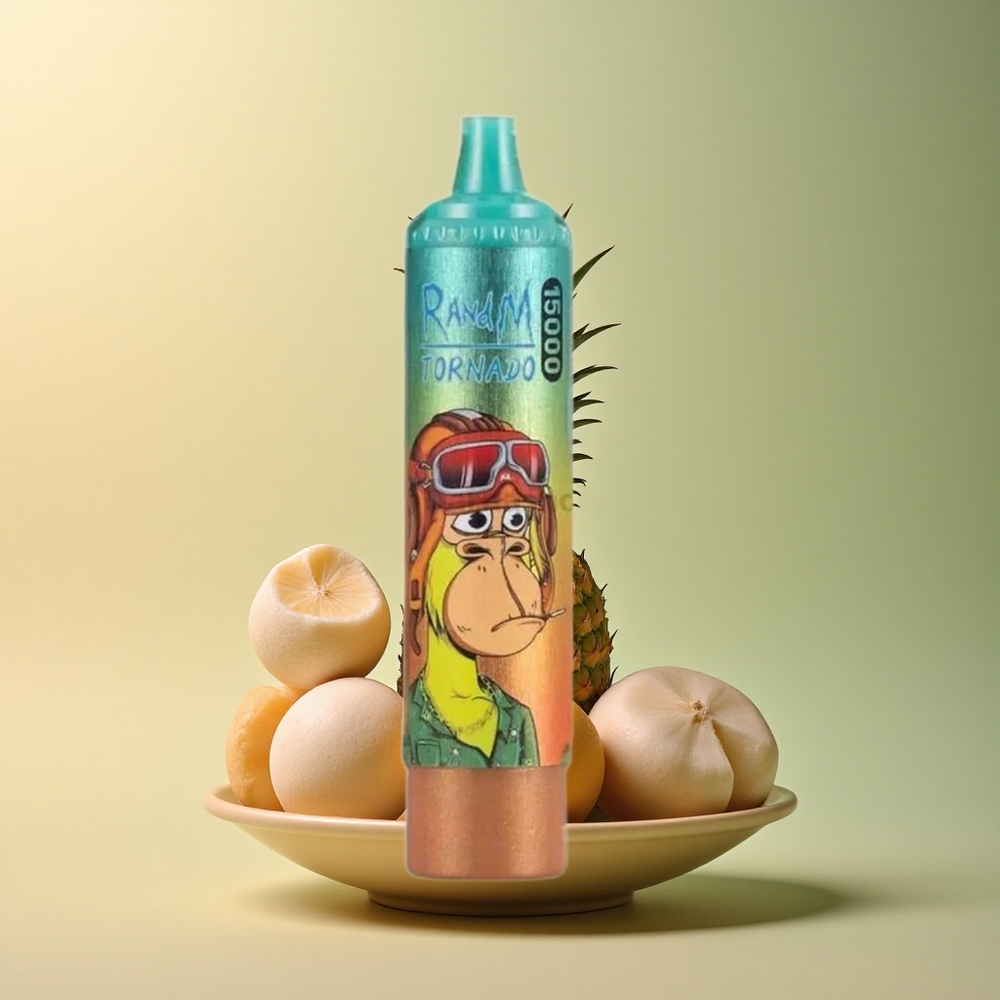 RandM Fumot Tornado 15000 Puffs Ananas Glacé 25ml 5% Nicotine