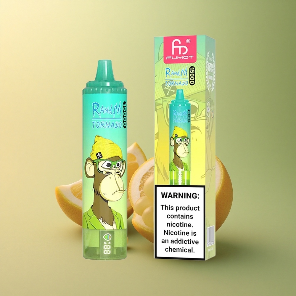 RandM Fumot Tornado 15000 Puffs Citron Vert 25ml 850mAh