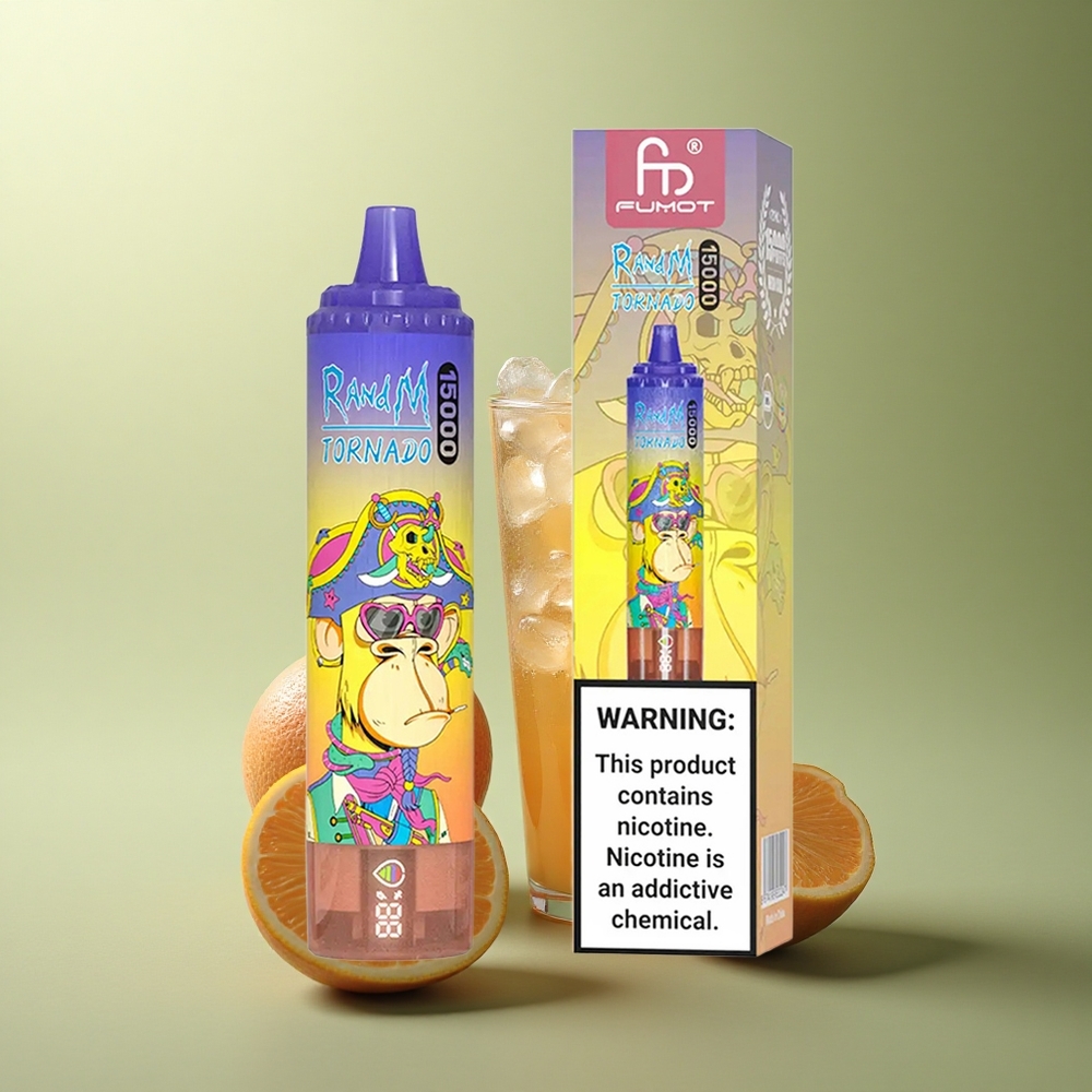 RandM Fumot Tornado 15000 Puffs Cola Glacée 25ml 850mAh Mesh