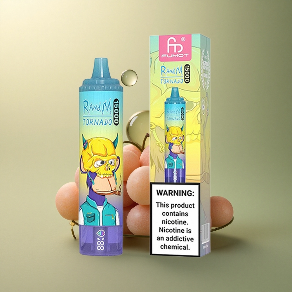 RandM Fumot Tornado 15000 Puffs Glace de Raisin 25ml 850mAh
