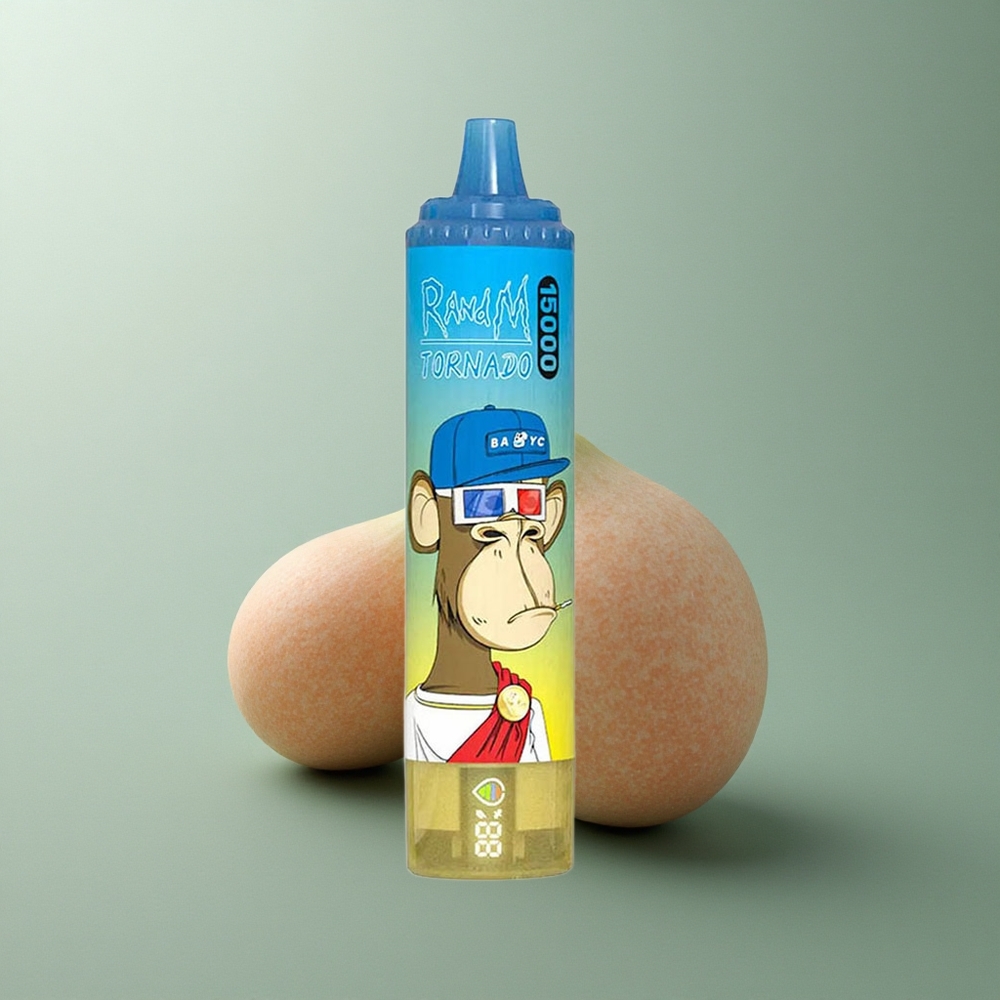 RandM Fumot Tornado 15000 Puffs Monsieur Bleu 25ml 850mAh 5% Nicotine