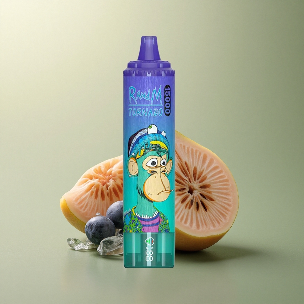 RandM Fumot Tornado 15000 Puffs Myrtille Sur Glace 25ml 850mAh