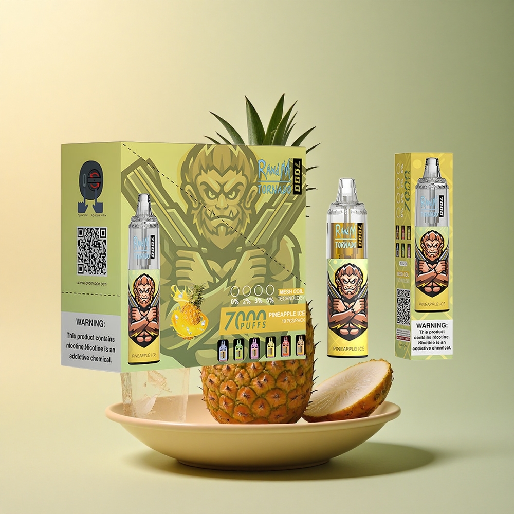 RandM Fumot Tornado 7000 Puffs Glace Ananas 14ML 850mAh