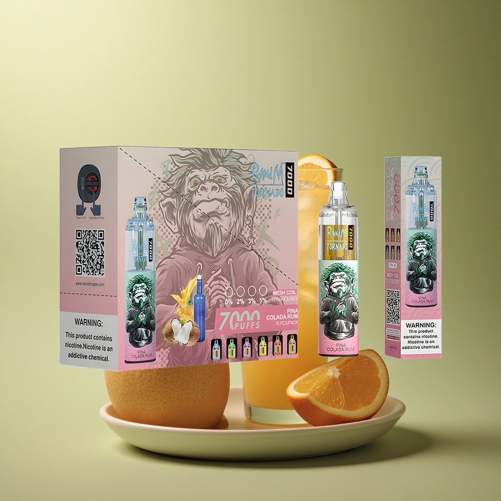 RandM Fumot Tornado 7000 Puffs Rhum Pina Colada à la Mesh Coil 850 mAh
