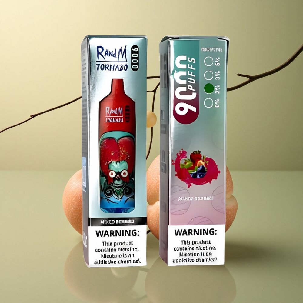 RandM Fumot Tornado 9000 Puffs Baies Mixtes Rechargeable 850 mAh avec Coil Mesh