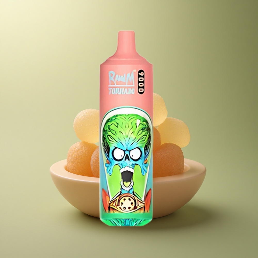 RandM Fumot Tornado 9000 Puffs Ourson Gélifié 850 mAh 18 mL Mesh