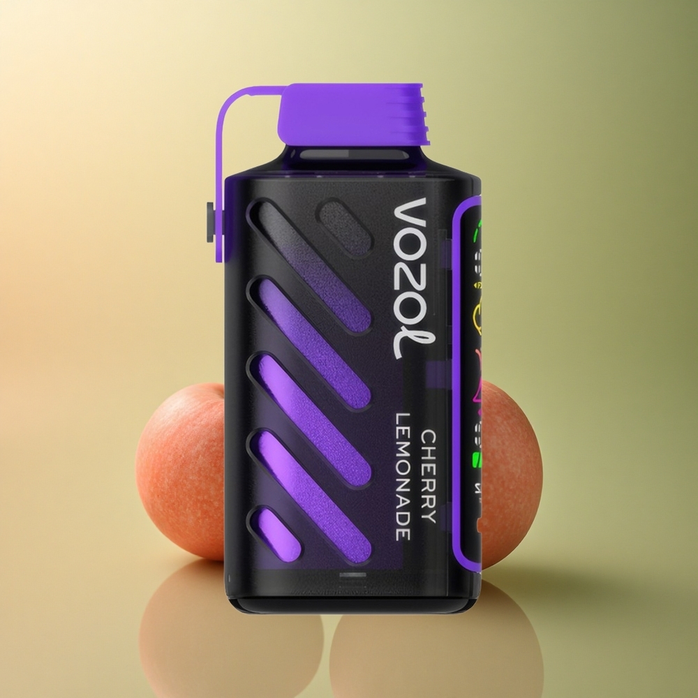 VOZOL Gear Power 20000 Puffs Citronade Cerise Dual Mesh Écran Plein 20mL Nicotine 5%
