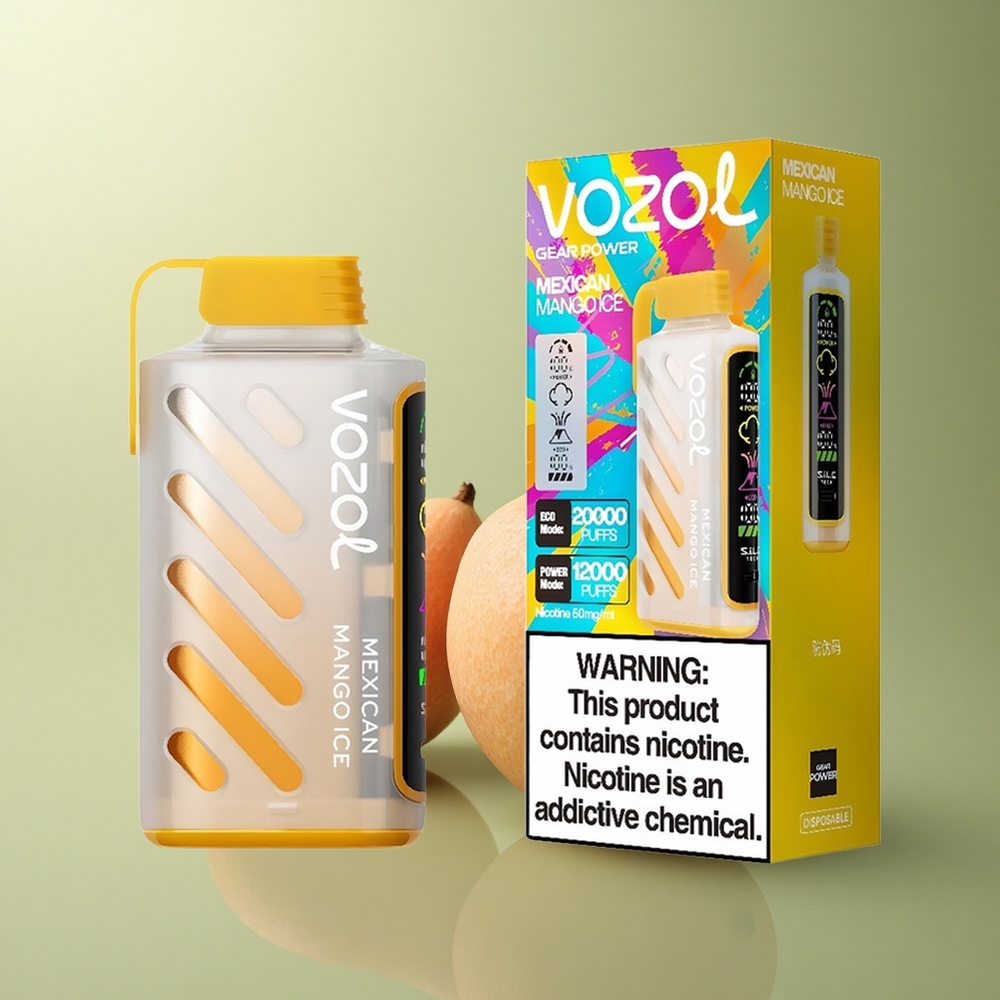 VOZOL Gear Power 20000 Puffs Glace Mangue Mexicaine avec 20mL et 5% de nicotine