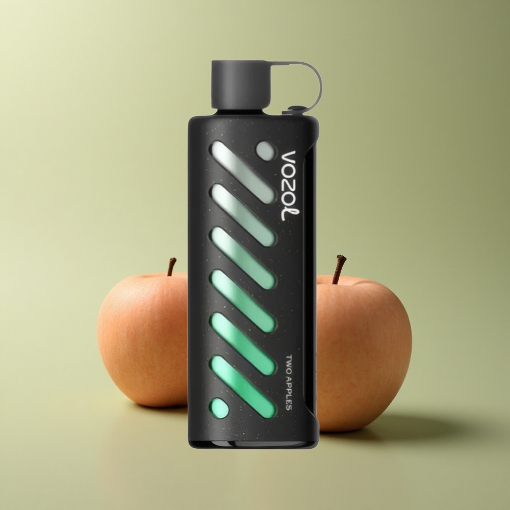 VOZOL Gear Shisha 25000 Puffs Deux Pommes 5mg Nicotine 1000mAh Dual Mesh