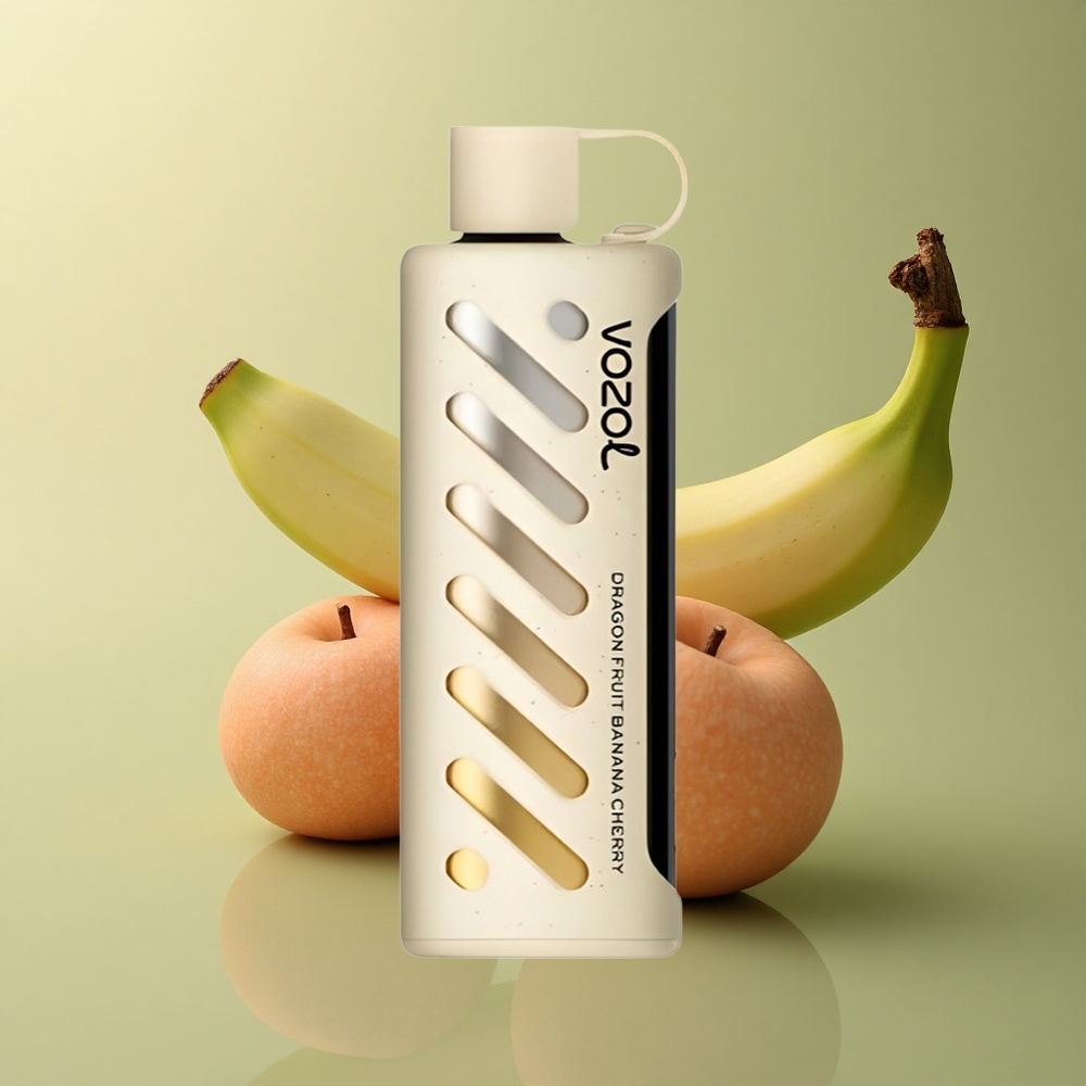 VOZOL Gear Shisha 25000 Puffs Fruit du Dragon Banise Cerise Dual Mesh 1000mAh
